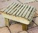 GARDEN FURNITURE - Footstool