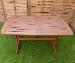 GARDEN FURNITURE - Close up photos - extending table