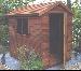 SHEDS - Timber slatted roof