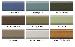 SUMMERHOUSES - Paint finish - Full colour chart