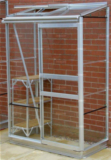 Aluminium Lean To Greenhouse 352 Aluminium Lean To Greenhouse 352