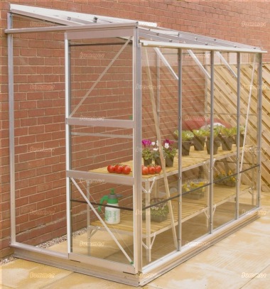 Aluminium Lean To Greenhouse 421