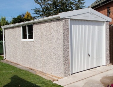 Spar Apex Concrete Garage 280 - PVCu Window and Fascias