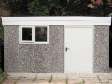 Spar Pent Concrete Shed 492 - PVCu Window and Fascias