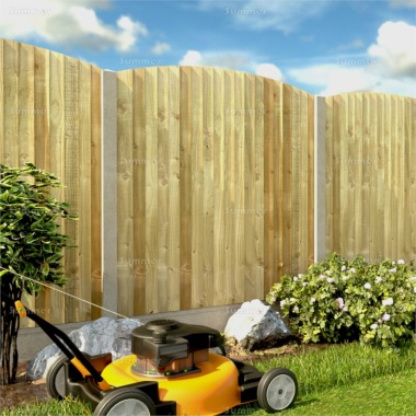 Fence Panel 807 - Feather Edge Closeboard, Pressure Treated