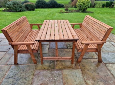 6 Seater Dining Set 649 - Benches, Rectangular Table 6 Seater Dining Set 649 - Benches, Rectangular Table