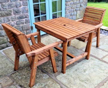 2 Seater Bistro Set 667 - Armchairs, Rectangular Table 2 Seater Bistro Set 667 - Armchairs, Rectangular Table