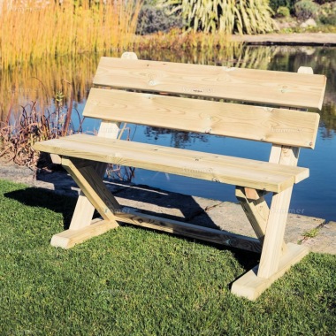 2 Seater Bench 703 - Pressure Treated 2 Seater Bench 703 - Pressure Treated