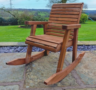 Rocking Chair 733 - Brown Finish