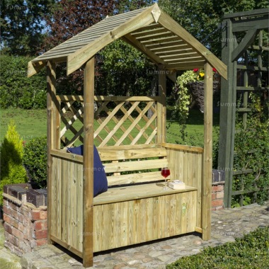 Garden Arbour 53 - Pressure Treated, Apex Roof, FSC® Certified