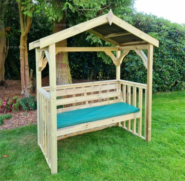 Pressure Treated Arbour 906 - Apex Roof