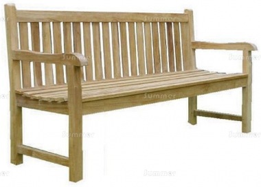 Teak Garden Bench 262 - Fully Assembled