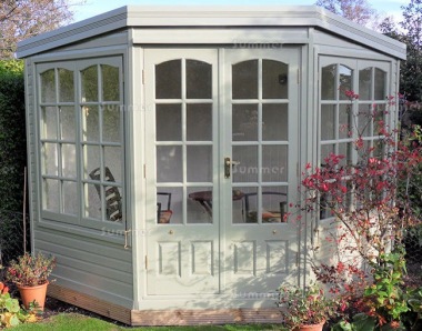 Corner Summerhouse 515 - Georgian Glazing