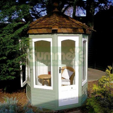 Octagonal Summerhouse 633 - Toughened Glass