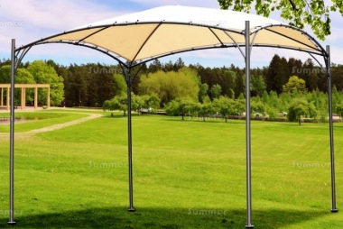 Metal Gazebo 174 - Curved Roof