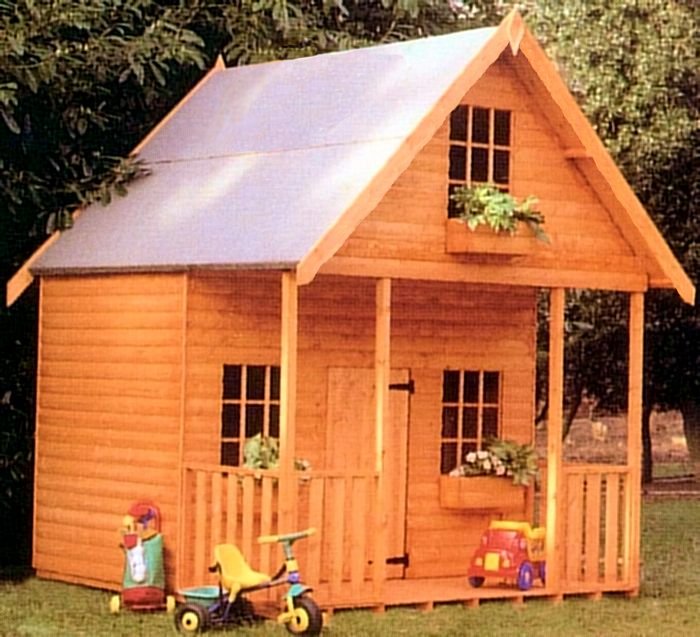 Two Storey Verandah Playhouse 171 - Upstairs at the Front