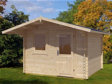 Apex 70mm Log Cabin 461 - Bespoke, Double Glazed