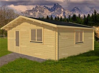 Apex Single Door Log Cabin 578 - Double Glazed