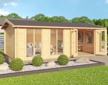 Side Door Apex Log Cabin 552 - Large Panes, FSC® Certified Side Door Apex Log Cabin 552 - Large Panes, FSC® Certified