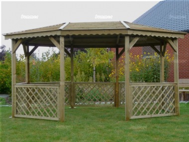 Gazebo 775 - Octagonal, Pressure Treated, FSC® Certified