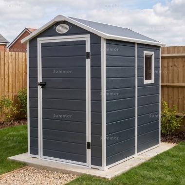 Steel Framed Plastic Shed 652 - Honeycomb Polypropylene Panels Steel Framed Plastic Shed 652 - Honeycomb Polypropylene Panels