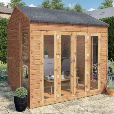 Apex Summerhouse 347 - Shiplap, Folding Doors