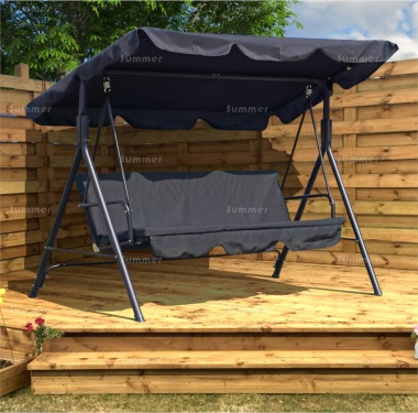 Swing Seat 398 - Showerproof Canopy, Padded Seat