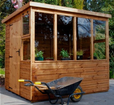 Potting Shed 582 - Shiplap, T and G Floor and Roof