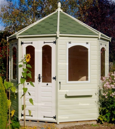 Octagonal Summerhouse 945 - Painted