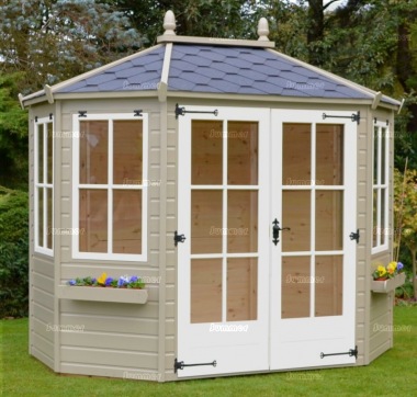 Georgian Octagonal Summerhouse 955 - Painted