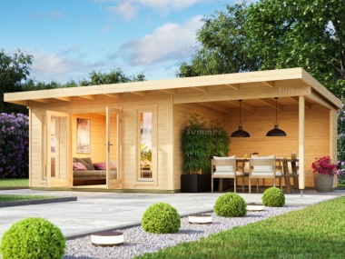 Pent Roof Gazebo 514 - Integral Summerhouse, FSC® Certified Pent Roof Gazebo 514 - Integral Summerhouse, FSC® Certified