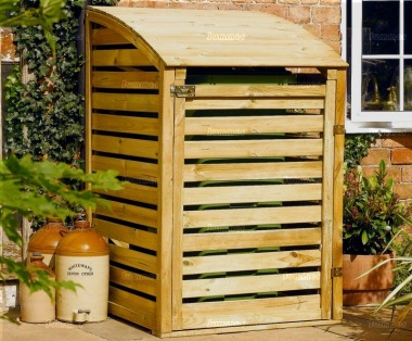 Wheelie Bin Store 260 - Pressure Treated, PEFC Certified