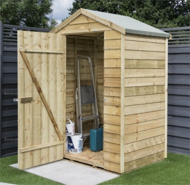 Overlap Apex Storage Shed 350 - Pressure Treated, FSC® Certified