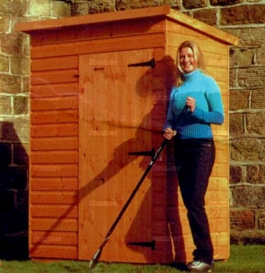 Shiplap Pent Shed 234 - T and G Floor and Roof